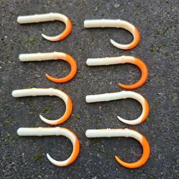 Wurmulus Slim 45mm - Essentials Gum - UV Aktiv White Orange